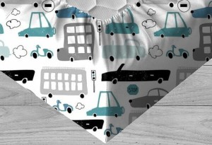 Auto - Prześcieradło bawełniane z gumką