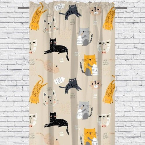 cats zasłona dekoracyjna bawelniana poscielnawymiar.jpg