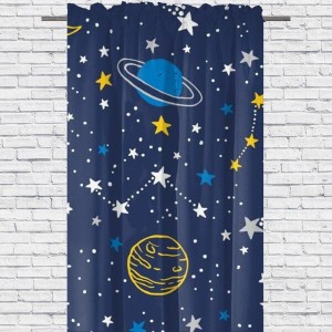 Cosmos - Zasłona Dekoracyjna Bawełniana - dowolny rozmiar