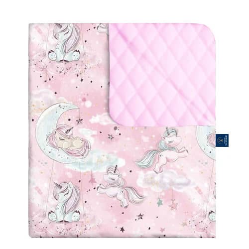 unicorn pink narzuta dwustronna na lozko babymetka (11).jpg