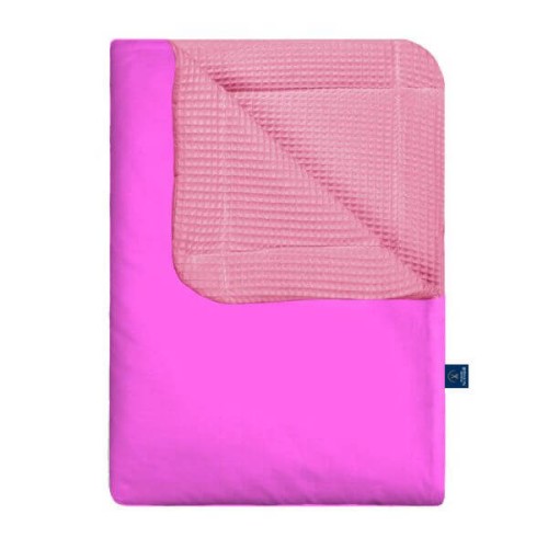 Fuchsia kocyk wafel posciel-na-wymiar (4).jpg