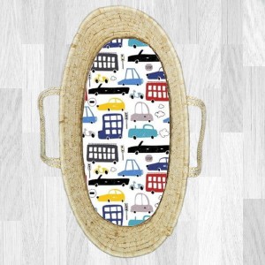 Cars - Prześcieradło bawełniane do gondoli / kosza Mojżesza