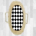chessboard prześcieradło do gondoli kosza mojżesza.jpg