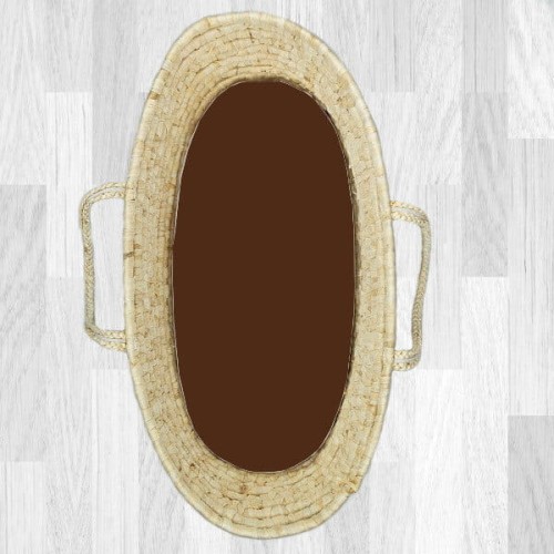 chocolate prześcieradło do gondoli kosza mojżesza.jpg