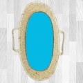turquoise prześcieradło do gondoli kosza mojżesza.jpg