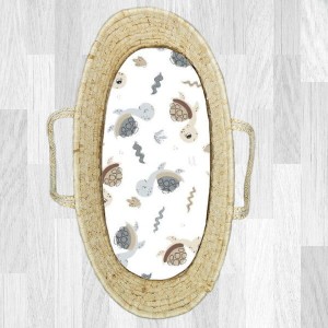 Turtles - Prześcieradło bawełniane do gondoli / kosza Mojżesza