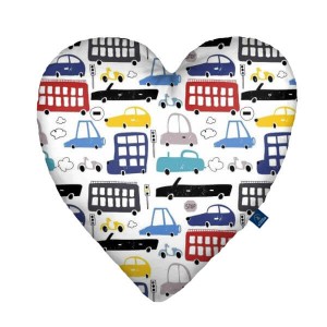 Cars - Poduszka dekoracyjna serce 48x48 cm