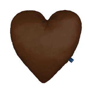 Chocolate - Poduszka dekoracyjna serce 48x48 cm