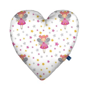 Fairies - Poduszka dekoracyjna serce 48x48 cm