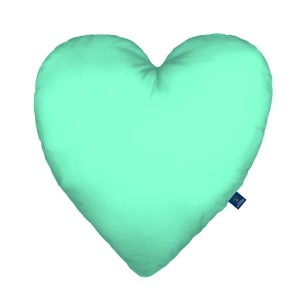 Mint - Poduszka dekoracyjna serce 48x48 cm