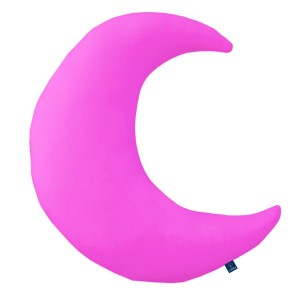 Fuchsia - Poduszka dekoracyjna księżyc 45x45 cm