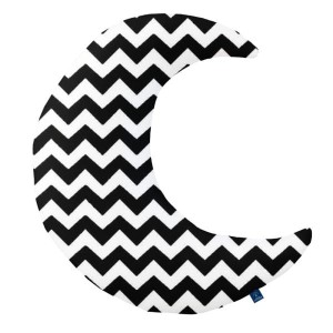 Zigzag - Poduszka dekoracyjna księżyc 45x45 cm