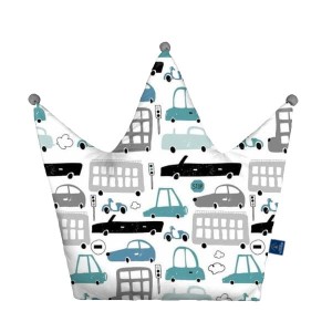 Auto - Poduszka dekoracyjna korona 48x42 cm