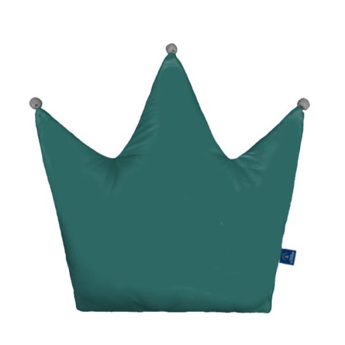 bottle green poduszka korona.jpg
