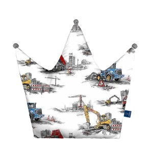 Digger - Poduszka dekoracyjna korona 48x42 cm