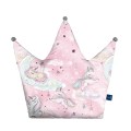 unicorn pink poduszka korona.jpg