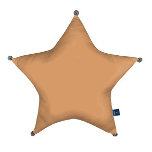 Brown - Poduszka dekoracyjna gwiazda 45x45 cm