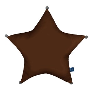 Chocolate - Poduszka dekoracyjna gwiazda 45x45 cm