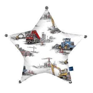 Digger - Poduszka dekoracyjna gwiazda 45x45 cm