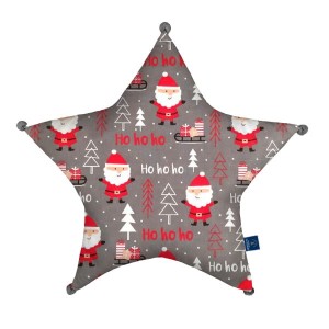 Santas - Poduszka dekoracyjna gwiazda 45x45 cm