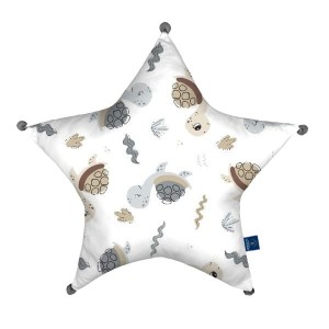 Turtles - Poduszka dekoracyjna gwiazda 45x45 cm