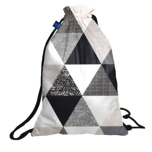 gray triangles worko plecak bawełniany.jpg