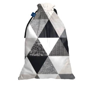 Gray triangles - Worek na buty i ubranka