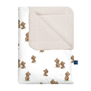 Bears - Kocyk wafel - dowolny rozmiar