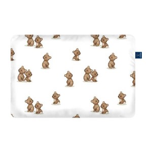 Bears - Poduszka Minky - dowolny rozmiar