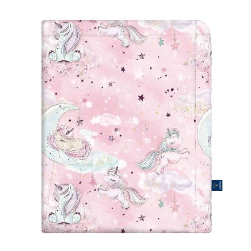 unicorn pink narzuta na łóżko.jpg