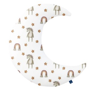 Ponies - Poduszka dekoracyjna księżyc 45x45 cm