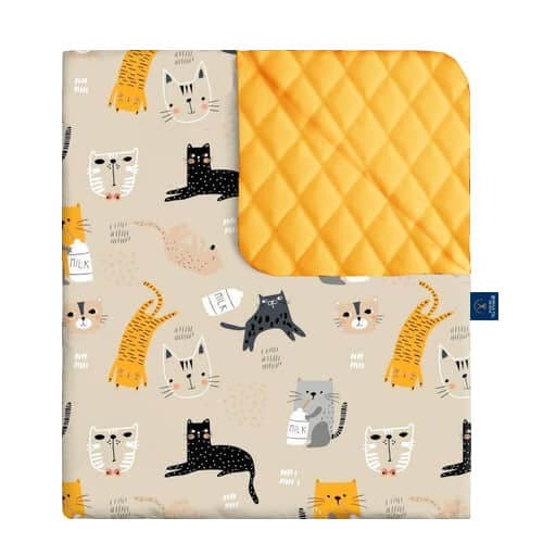 kotki narzuta dwustronna na lozko musztarda (13).jpg
