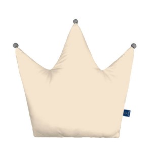 Cappucino - Poduszka dekoracyjna korona 48x42 cm
