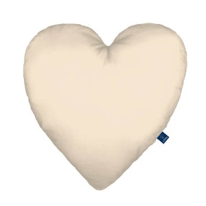 Cappucino - Poduszka dekoracyjna serce 48x48 cm