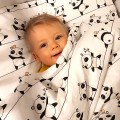 Panda - posciel bawelniana z wypełnieniem