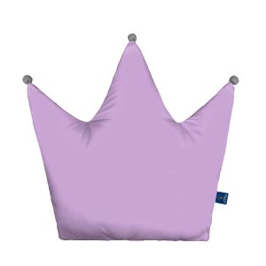 Lavender - Poduszka dekoracyjna korona 48x42 cm