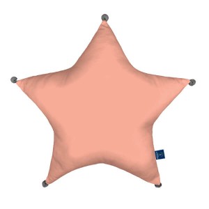 Salmon - Poduszka dekoracyjna gwiazda 45x45 cm