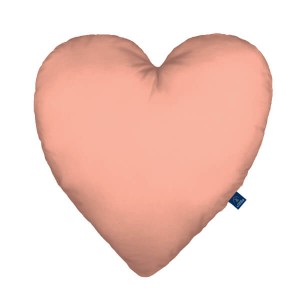 Salmon - Poduszka dekoracyjna serce 48x48 cm