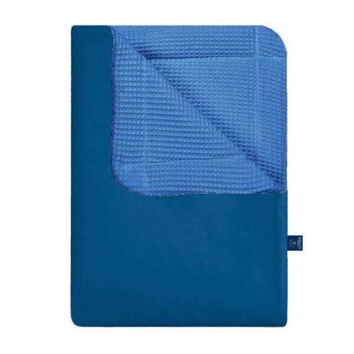 Sea blue kocyk wafel 9.jpg