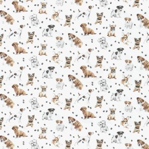 Puppies - Prześcieradło bez gumki - dowolny rozmiar