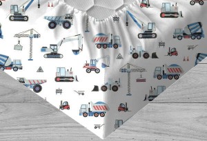 Trucks - Prześcieradło bawełniane z gumką