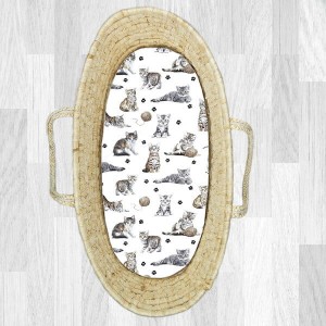 Cats - Prześcieradło bawełniane do gondoli / kosza Mojżesza