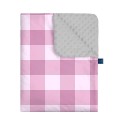 pink grid kocyk minky 2.jpg