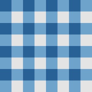 Grid blue - Prześcieradło bez gumki - dowolny rozmiar