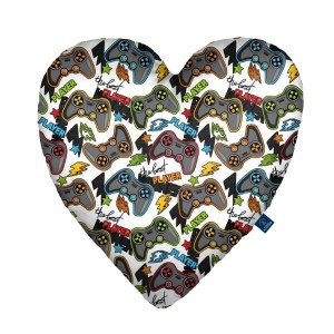 Gamepads - Poduszka dekoracyjna serce 48x48 cm