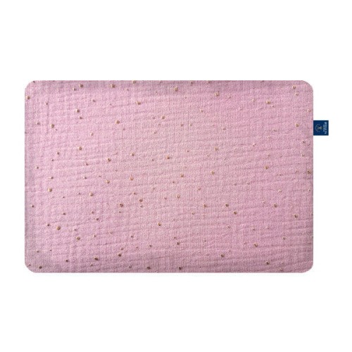 sephia rose gold dots poduszka prostokątna.jpg