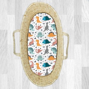 Reptiles - Prześcieradło bawełniane do gondoli / kosza Mojżesza