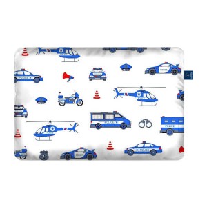 Police - Poduszka Minky - dowolny rozmiar