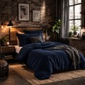 muslin double gauze navy POSCIEL.jpg