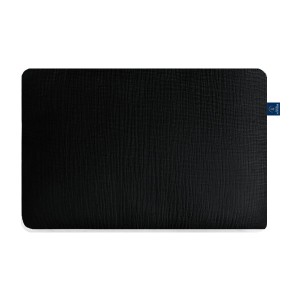 Muślin Black - Poszewka na poduszkę z muślinu - dowolny rozmiar